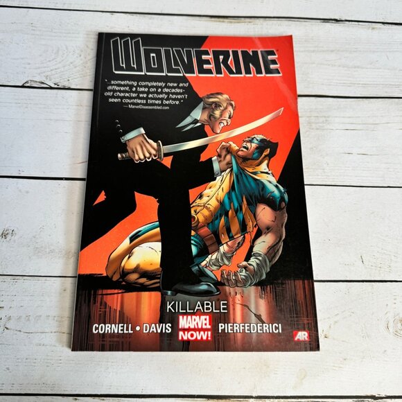 Wolverine Killable Vol 2 Marvel Now TPB Graphic Novel Paul Cornell Alan Davis - Picture 1 of 8
